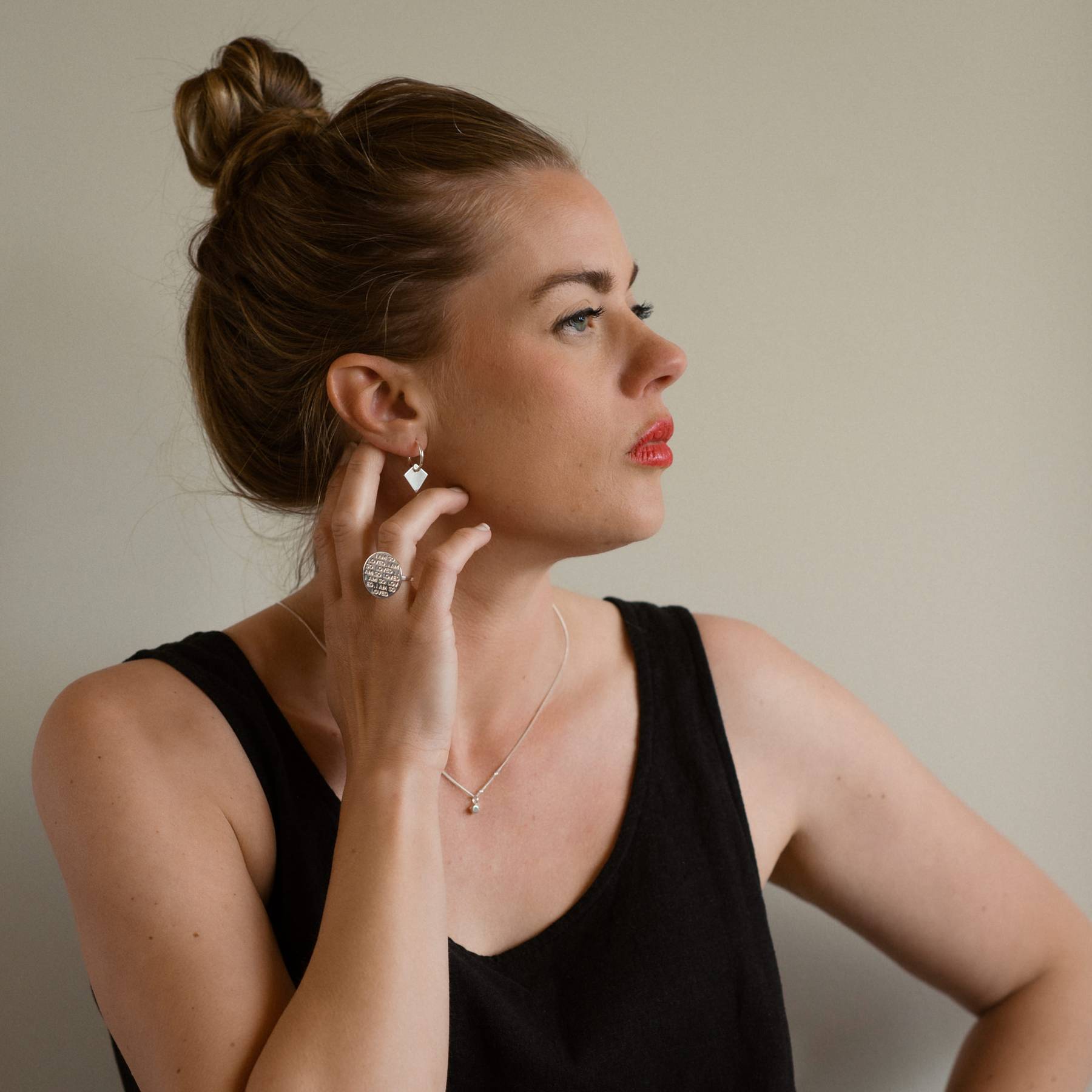 Righteousness, Necklace 18K Gold - PS46 Jewelry