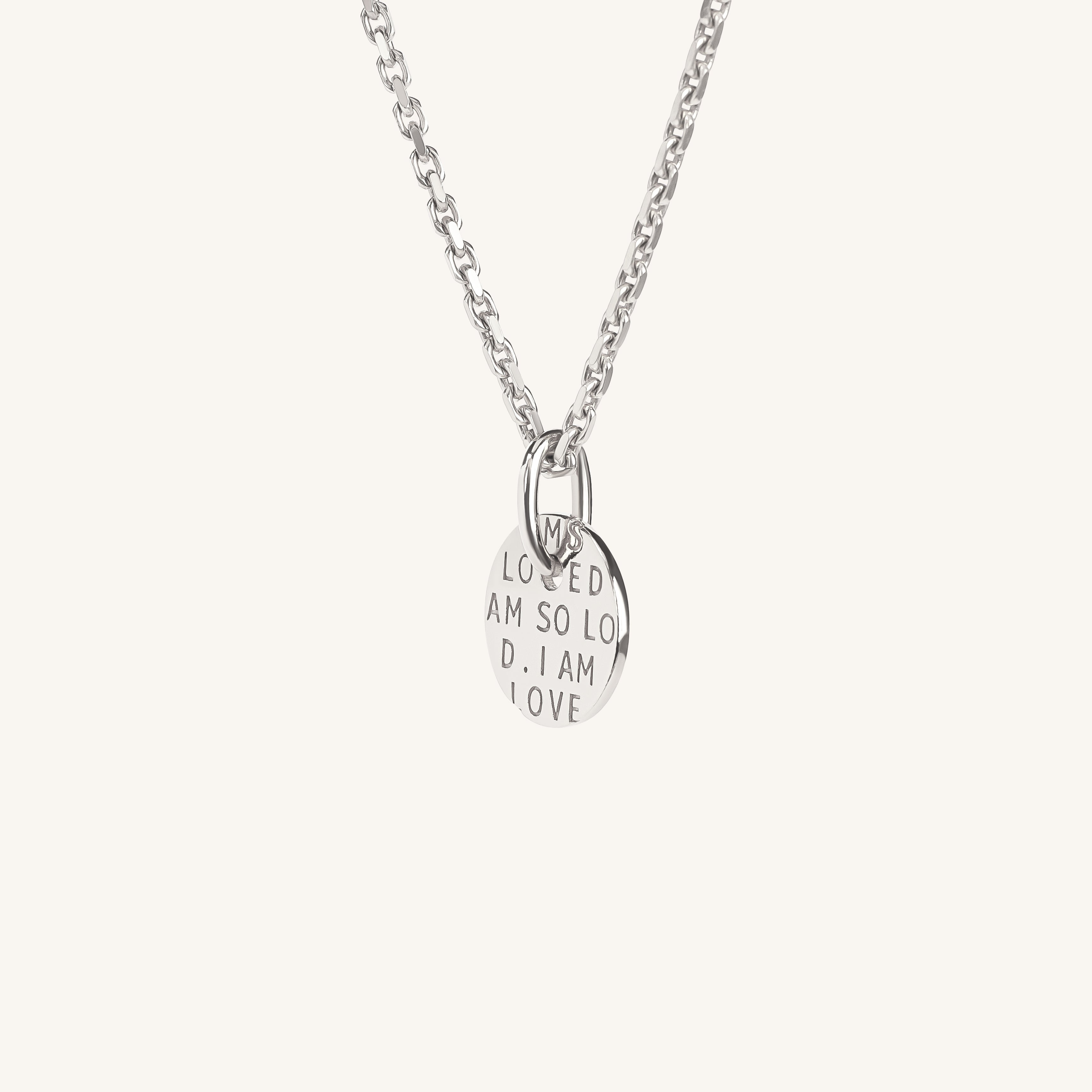 I Am So Loved Necklace 18K Gold - dorotheas jewelry