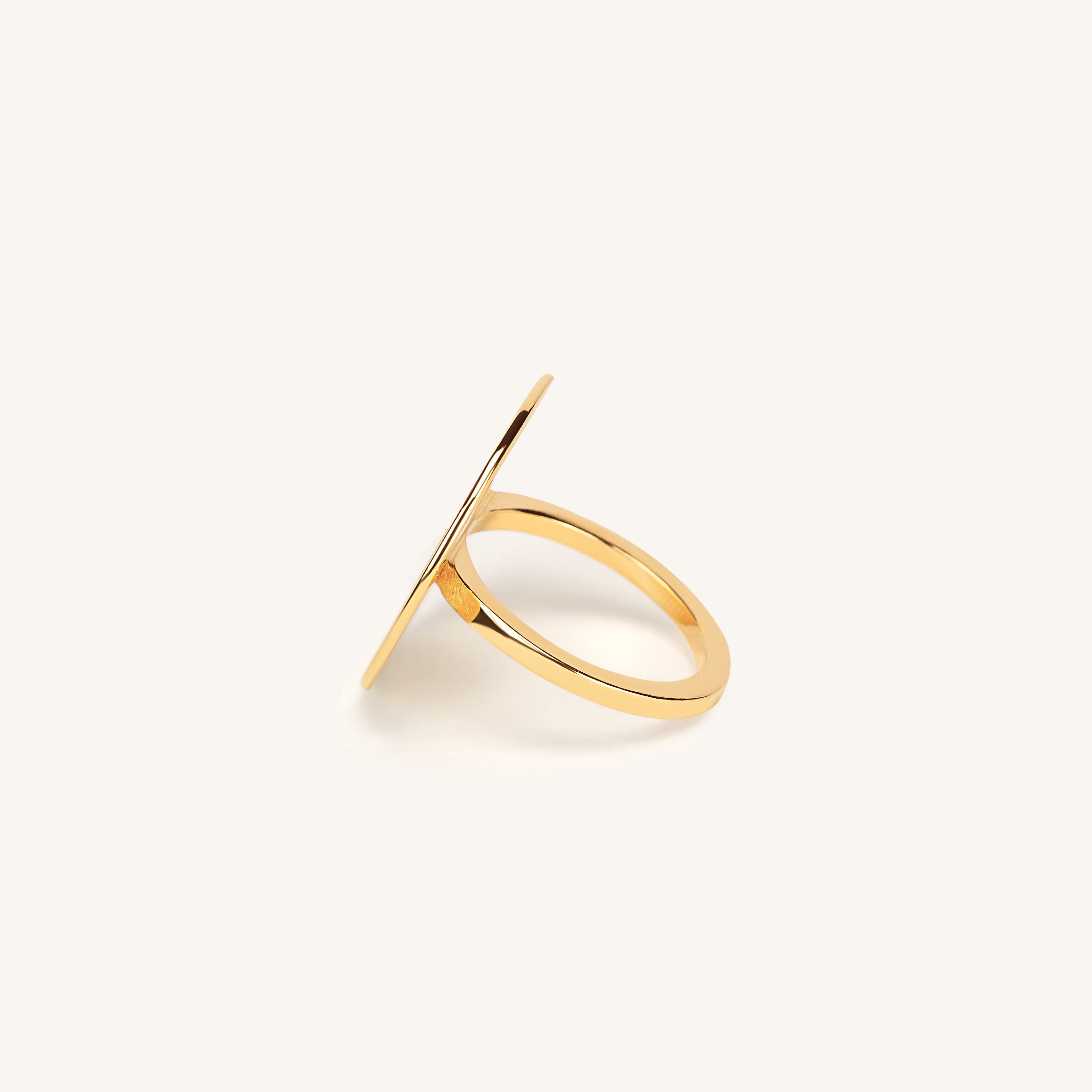 I Am So Loved Ring 18K Gold - dorotheas jewelry