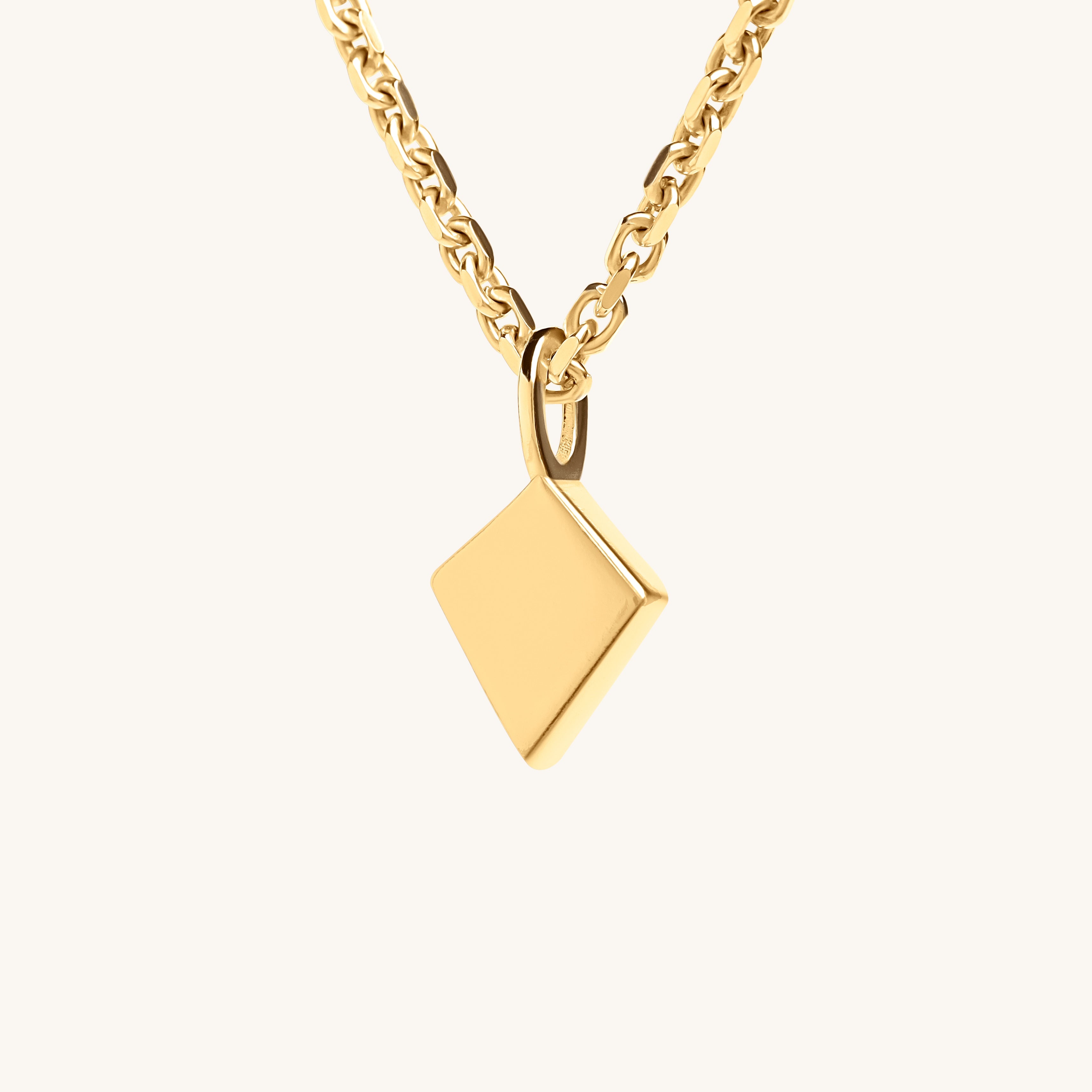 Shield of Faith, Necklace 18K Gold - PS46 Jewelry