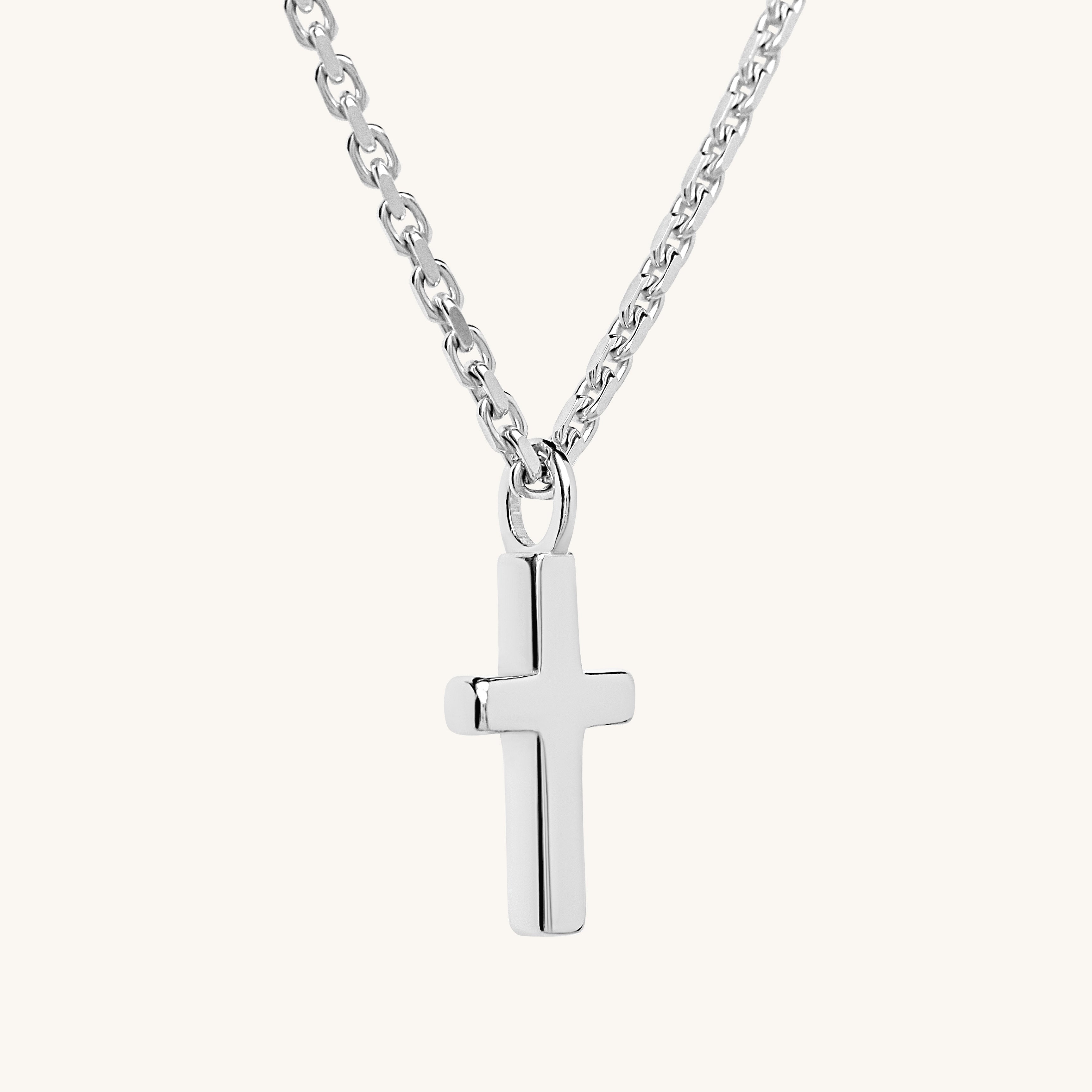 Resurrection Cross – Necklace 18K Gold - PS46 Jewelry
