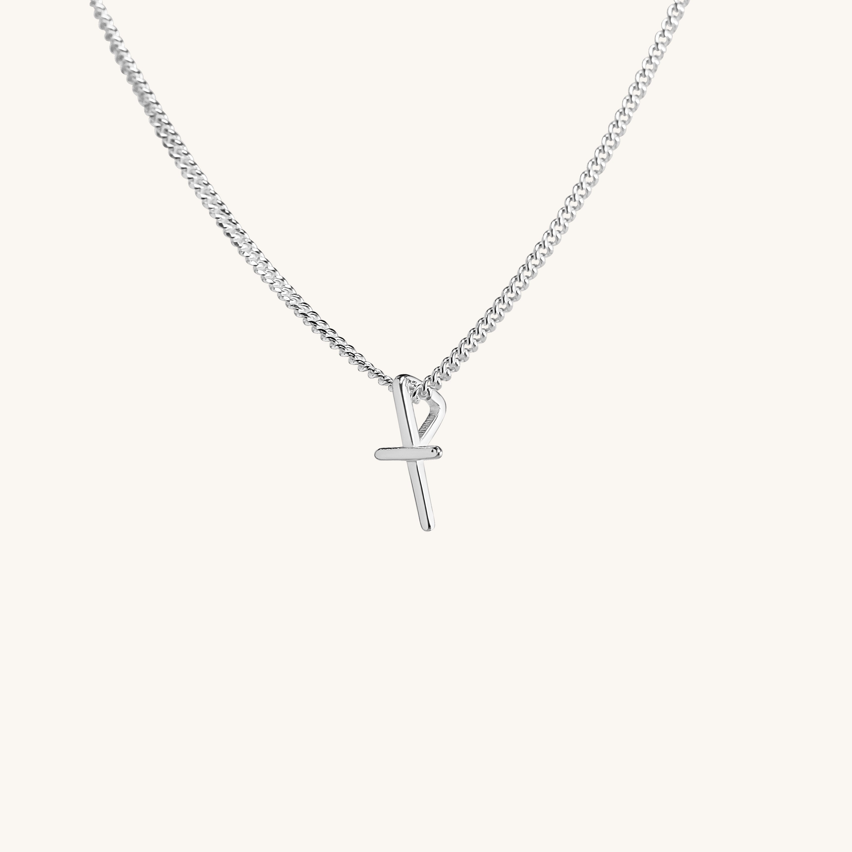 The light, Cross Necklace 18K Gold - PS46 Jewelry