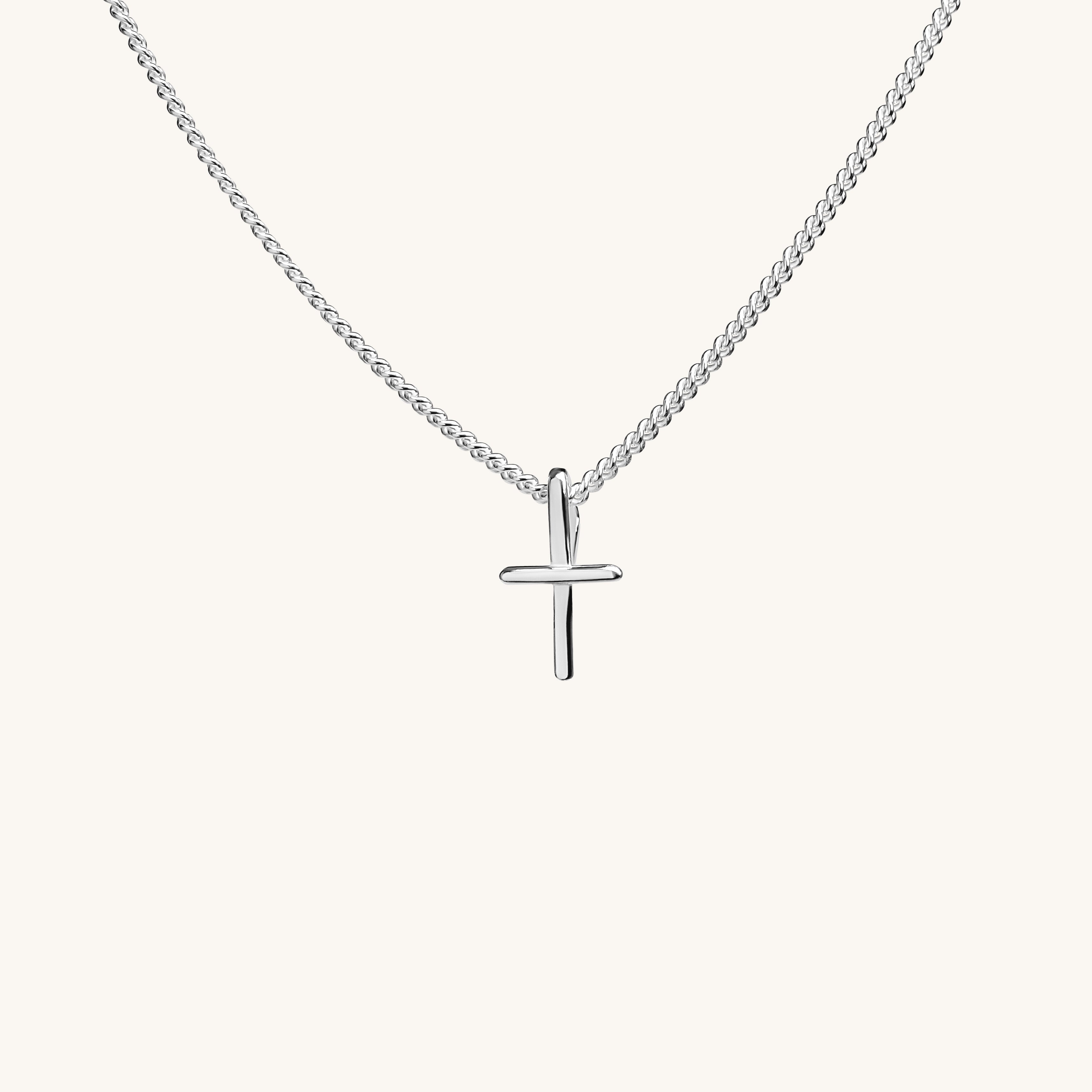 The light, Cross Necklace 18K Gold - PS46 Jewelry
