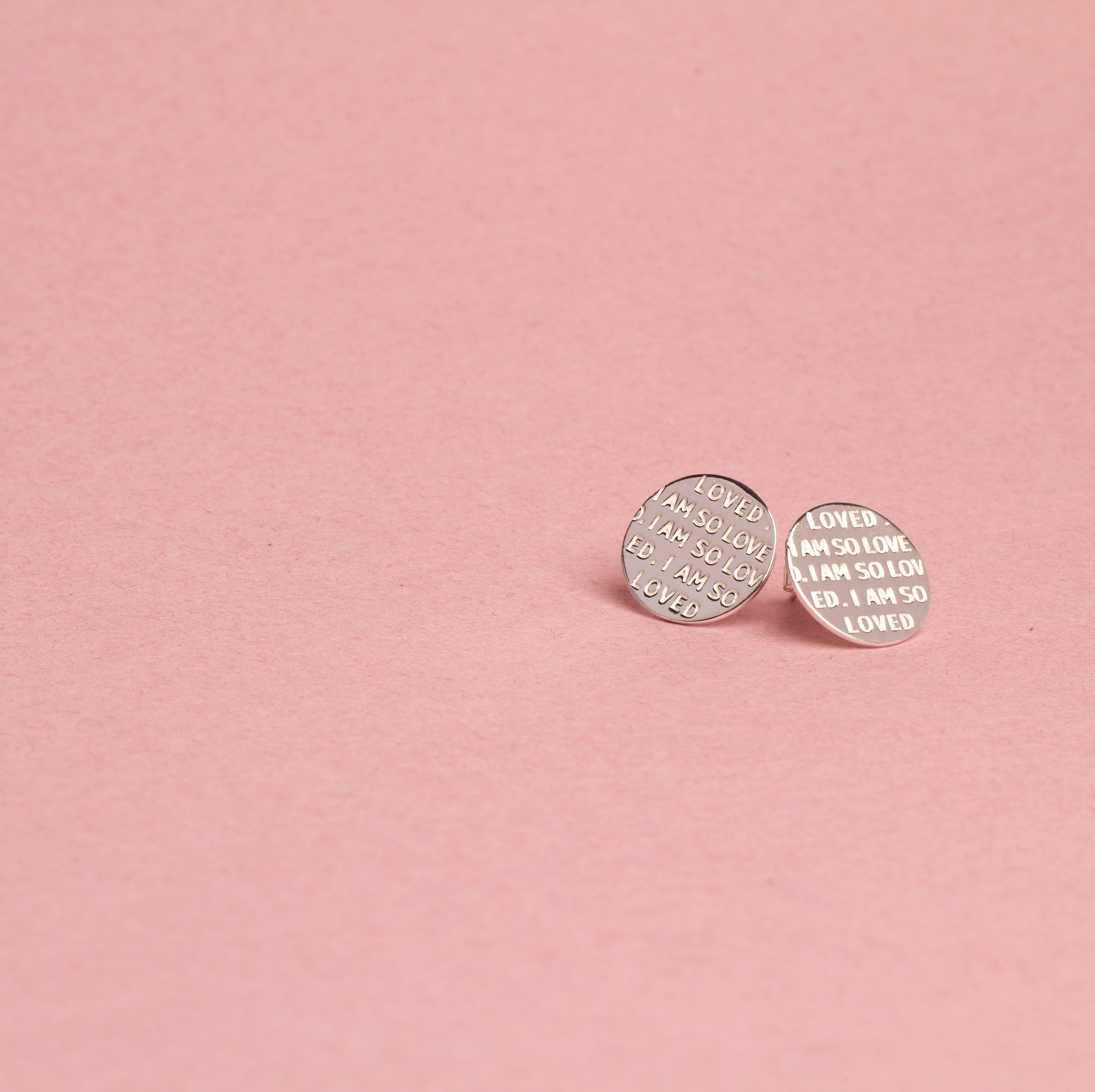 I Am So Loved Earrings 18K Gold - PS46 Jewelry