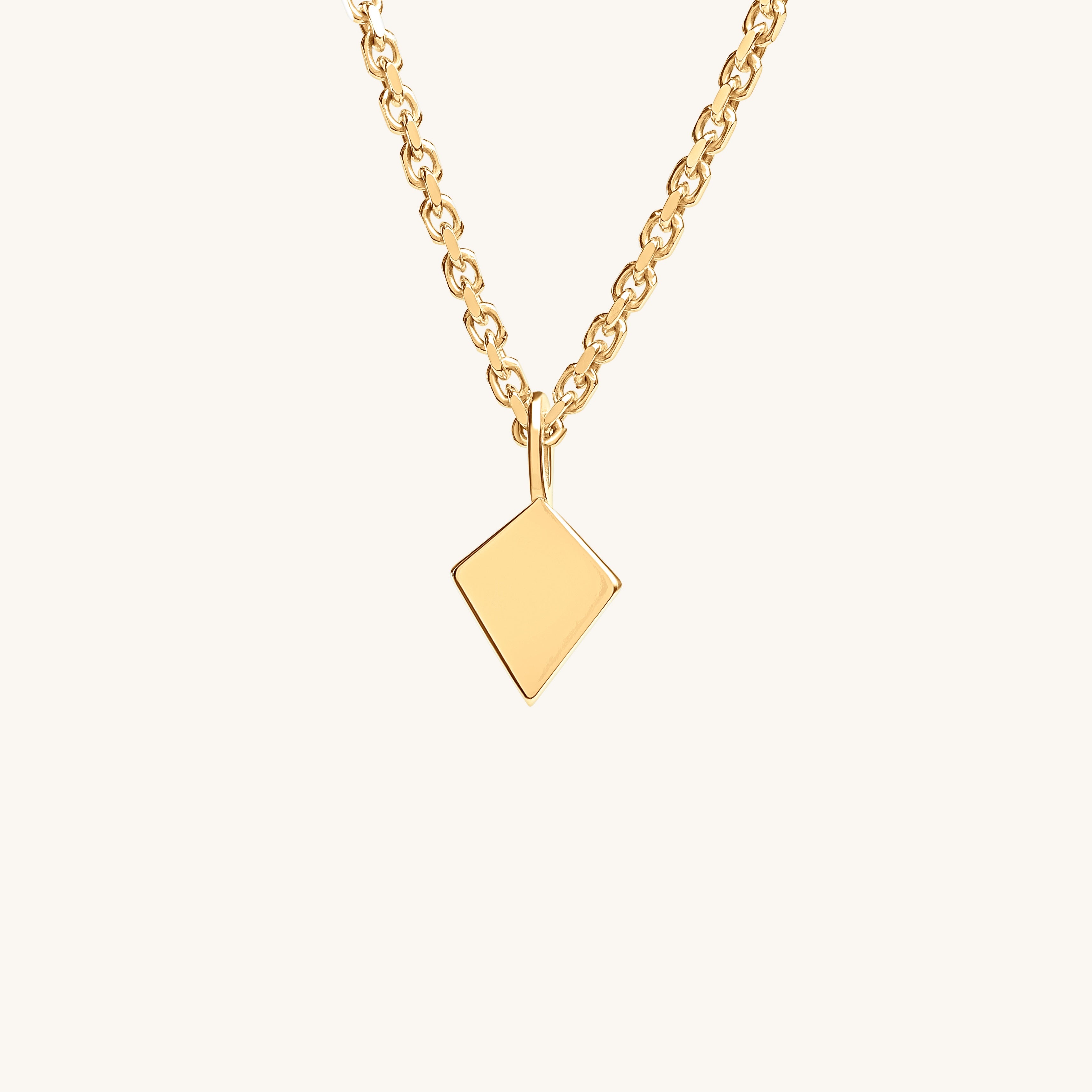 Shield of Faith, Necklace 18K Gold