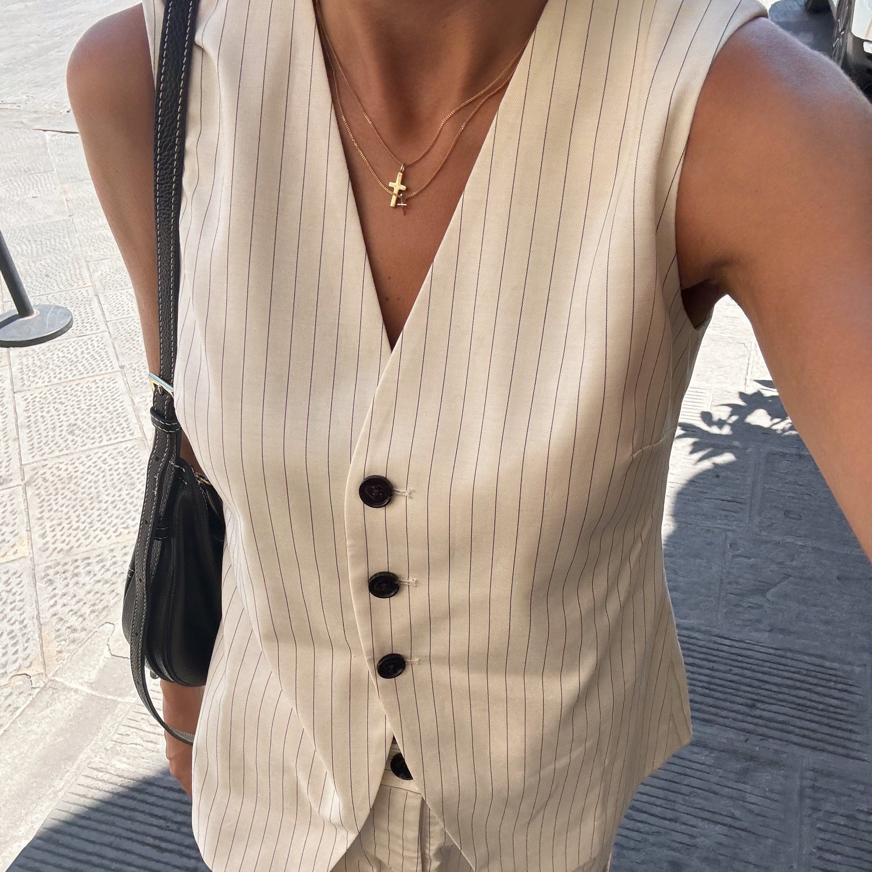 Resurrection Cross – Necklace 18K Gold - PS46 Jewelry